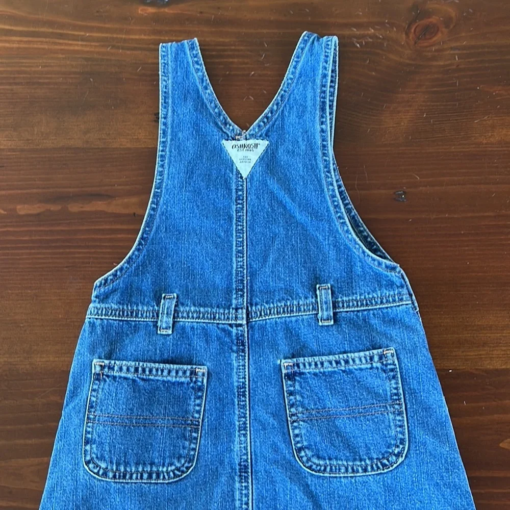 Oshkosh‎ - 6x, denim jumper dress